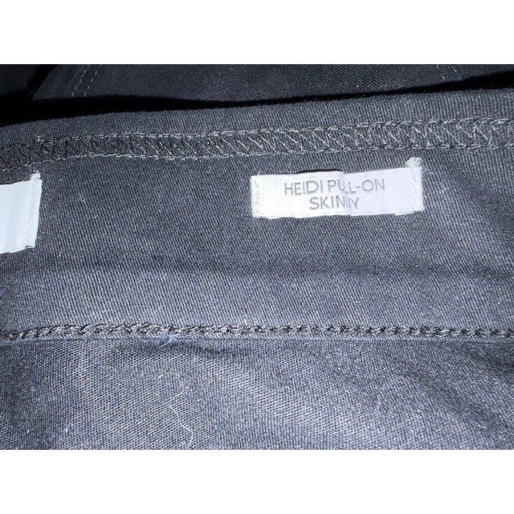 Nine West Heidi Pull On Skinny Jeans Black Stretch Pants Womens 6 NEW T56-40 - Picture 7 of 7